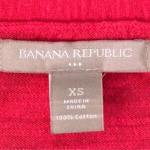 Banana Republic red sweater